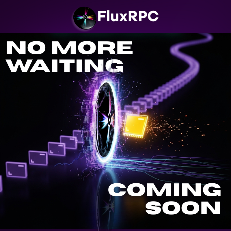 Flux RPCのティーザー画像：もう待たない、近日公開予定