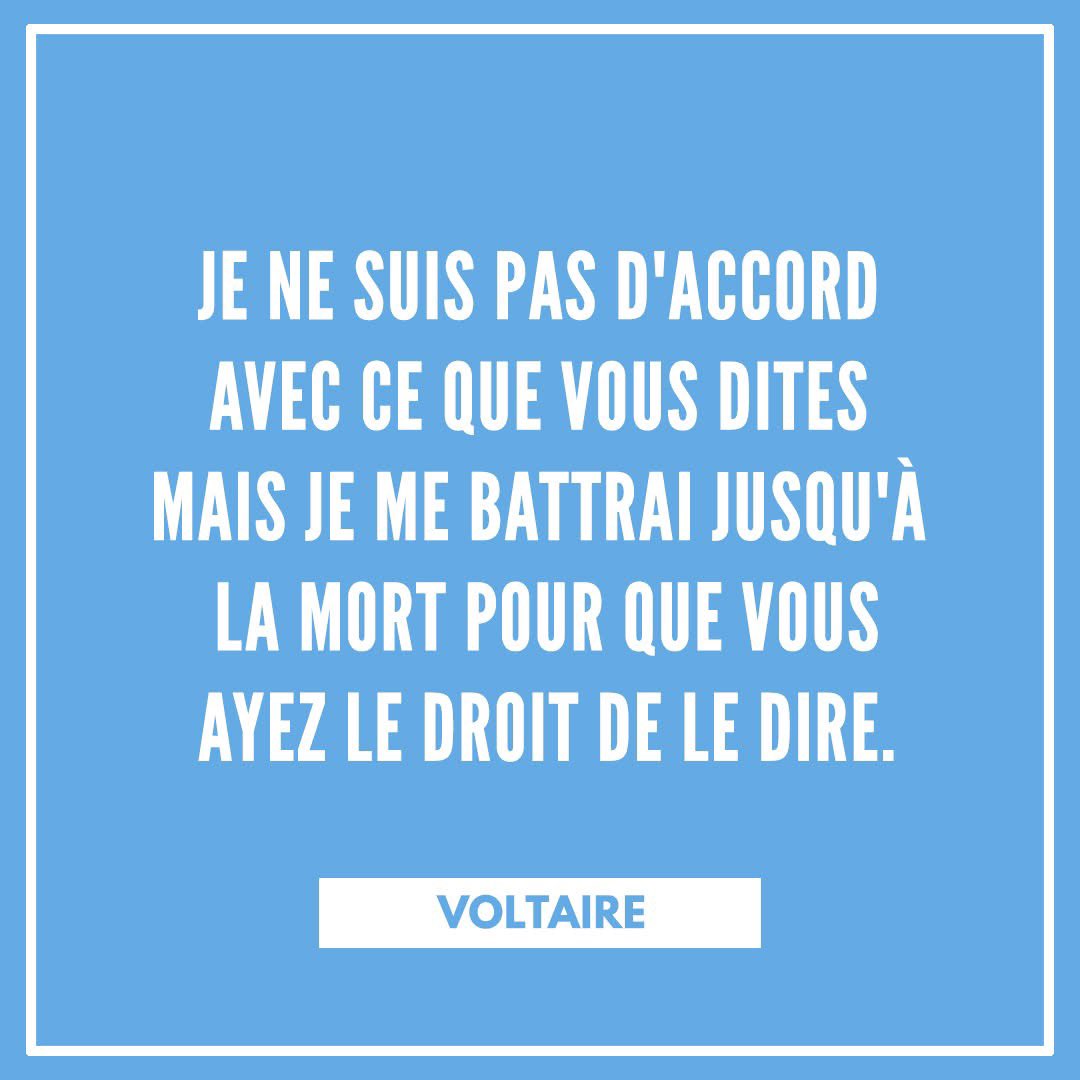 Nous laisser nous exprimer est un droit fondamental, que l’on soit d’accord avec ce que nous écrivons ou pas.

Le silence assourdissant de certains ne sera pas oublié.