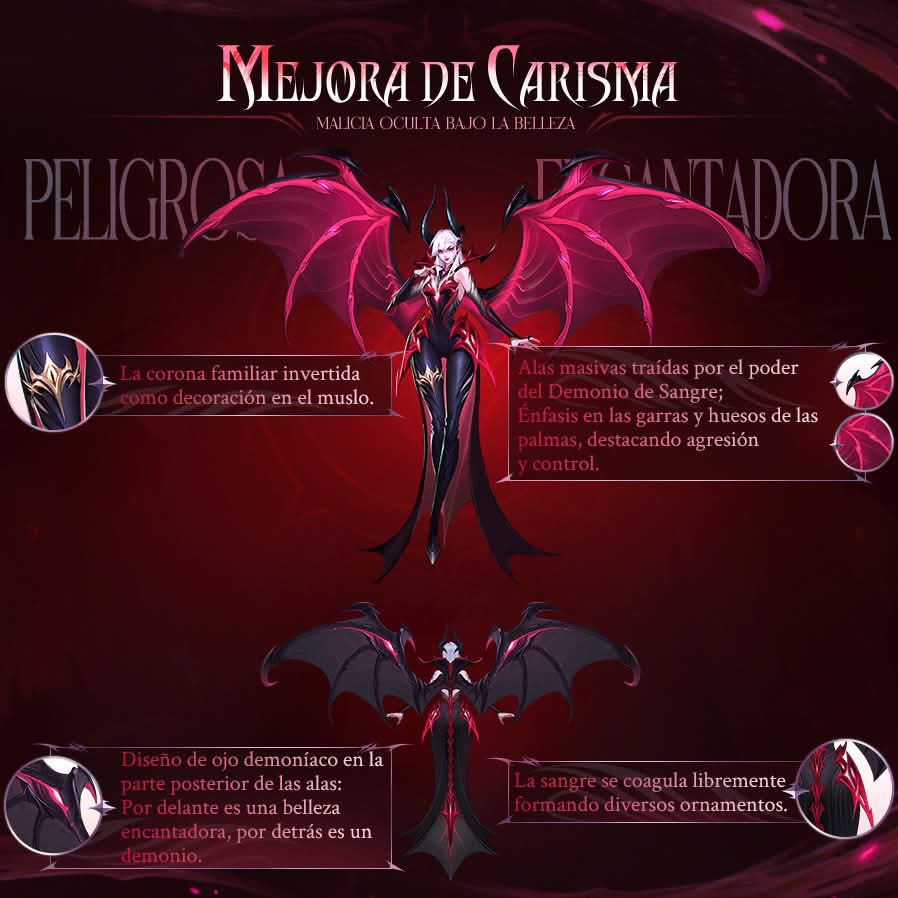 SoloplayGamng's tweet photo. Alice, la Reina de los Demonios de Sangre regresará renovada el 17/09, controlando el Abismo con la sangre y su deseo.
De la favorita de la familia a Reina del Abismo—
Forjó su corona con deseos y conspiró con el poder, ascendiendo paso a paso hasta la cúspide de la autoridad. https://t.co/qCoq5qnN3l
