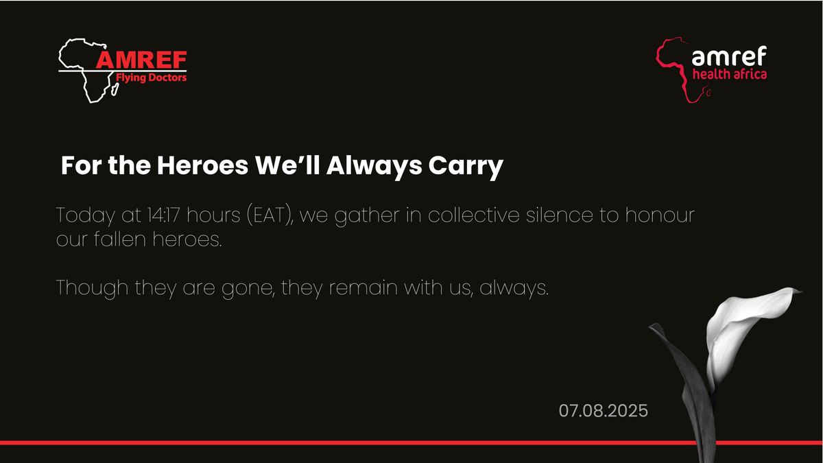 AmrefUniversity's tweet photo. For The Heroes We'll Always Carry.
#StandingWithAFD #AFDFallenHeroes #HonourInService https://t.co/XWaSJyAG0R