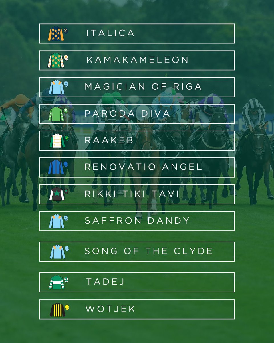 Goffs UK (@goffsuk) on Twitter photo A full field for Harry’s Half Million <a href="/yorkracecourse/">York Racecourse</a> on Thursday, with 22 runners declared 💥
#HarrysHalfMillion #GoffsPremier #YorkEborFestival A full field for Harry’s Half Million <a href="/yorkracecourse/">York Racecourse</a> on Thursday, with 22 runners declared 💥
#HarrysHalfMillion #GoffsPremier #YorkEborFestival