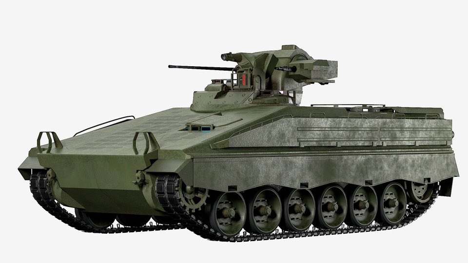 stageev's tweet image. Our new 3D model - Lowpoly Marder IFV - Get it on FAB fab.com/s/12ffae0b5e5e