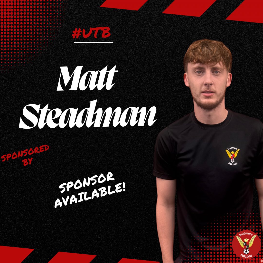 𝐒𝐩𝐨𝐧𝐬𝐨𝐫𝐬𝐡𝐢𝐩 𝐀𝐯𝐚𝐢𝐥𝐚𝐛𝐥𝐞..

Take a look at some of our players who are still up for sponsorship!

Want to sponsor one of these then please get in touch!