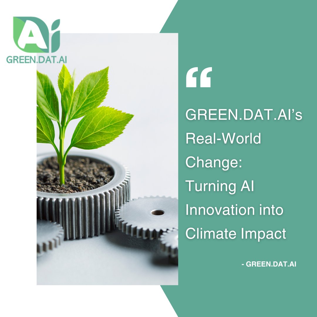🦾Turning AI Innovation into Climate Impact 💚🌱

✅📍Low-energy AI training framework  📍Privacy-preserving synthetic data generation  
 📍Modular open-source stack for federated learning, reducing data movement and emissions  

#GreenAI #SustainableTech #AI4Climate