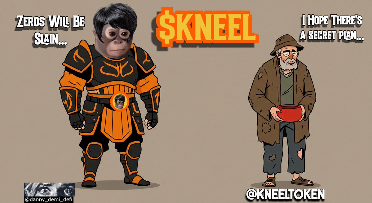 The Choice Is Simple Really... $KNEEL To Ascend... $KNEEL To Victory!!! 🔥🔥🔥🧎🧎‍♀️🧎‍♂️

garuda-defi.org/market/terra1l…

$KNEEL - $LUNC / $LUNA - $USTC / $UST #LUNC #TERRACLASSIC #LUNACLASSIC #USTC #LUNCCOMMUNITY #DEFI #SLAYEROFZEROS