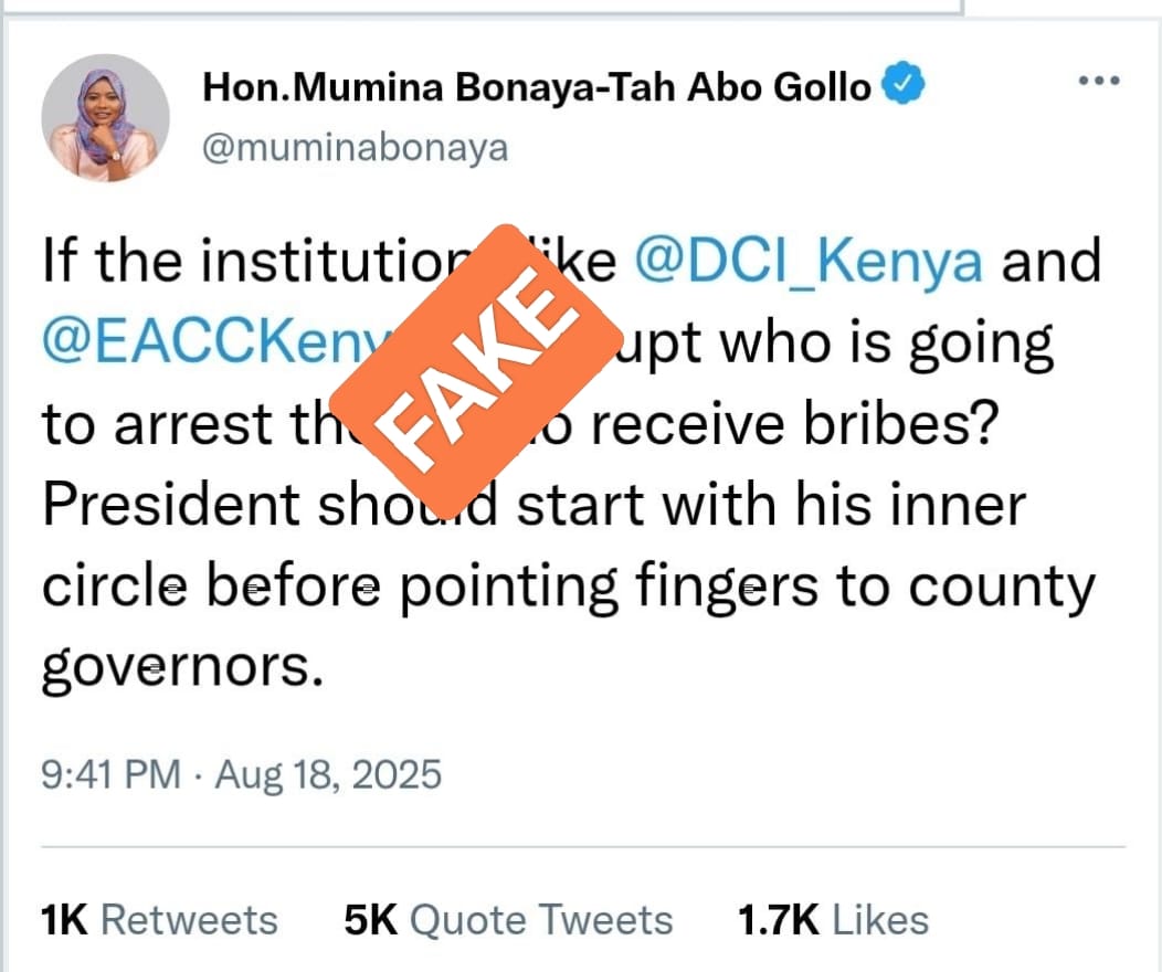 muminabonaya's tweet photo. This is for the public to know this tweet is FAKE!!! https://t.co/hklO9vIsT4