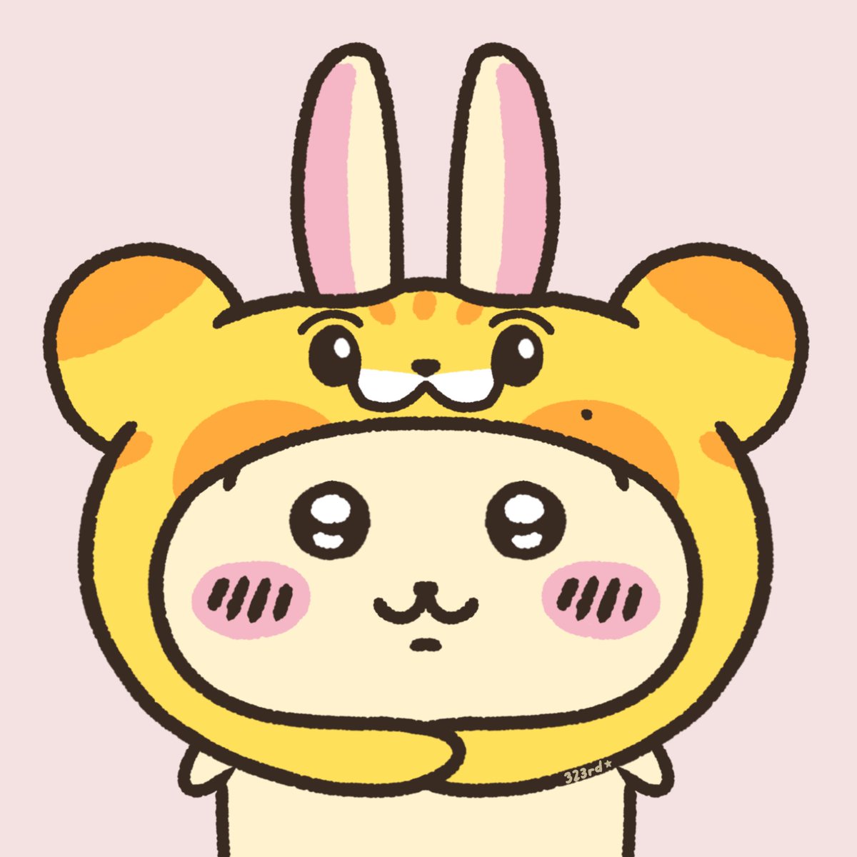 323rd's tweet image. 3... 2... 1... switch ! 🐰🔁🐯

#usagi #eong #marklee #nct #chiikawa #dreamiez