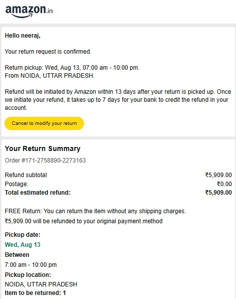 delhilocalguide's tweet image. Hi @amazonIN , I ordered a stand but received the wrong product. It’s been a month now—daily complaints, pickup arranged multiple times but nobody comes. My money is stuck &amp;amp; I’m only getting false commitments. Please refund my amount urgently. #AmazonHelp