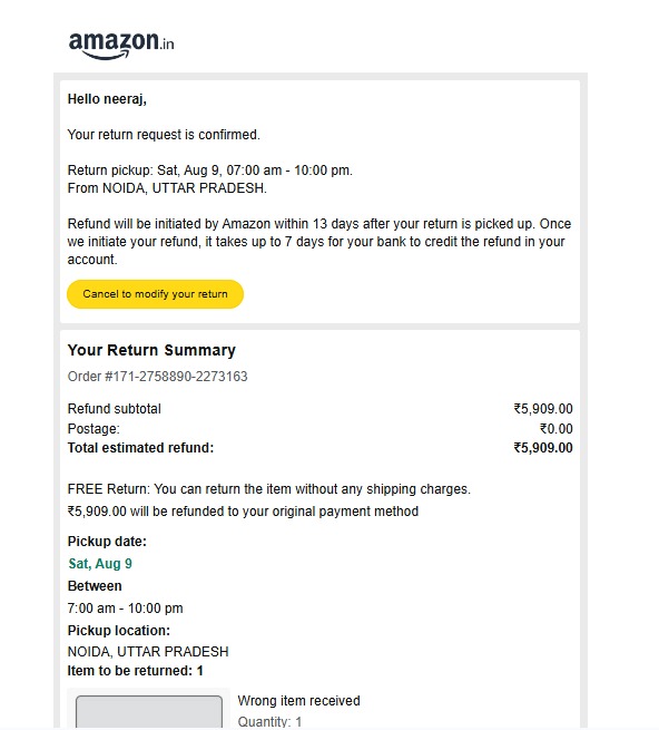 delhilocalguide's tweet image. Hi @amazonIN , I ordered a stand but received the wrong product. It’s been a month now—daily complaints, pickup arranged multiple times but nobody comes. My money is stuck &amp;amp; I’m only getting false commitments. Please refund my amount urgently. #AmazonHelp