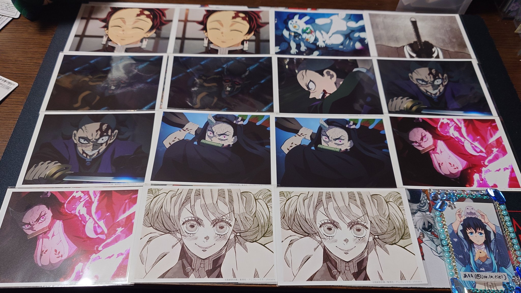 鬼滅の刃　場面写ブロマイドくじ　刀鍛冶の里編　柱稽古編　未開封3点セット 鬼滅の刃 全集中展 刀鍛冶の里編 柱稽古編 OP ED 場面写ポスト