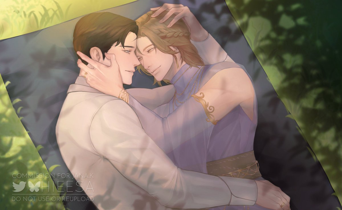 Alternate versions of the wedding series because I couldn't decide which color of Terence's outfit I like more 🤭

#テラディオ #teredio