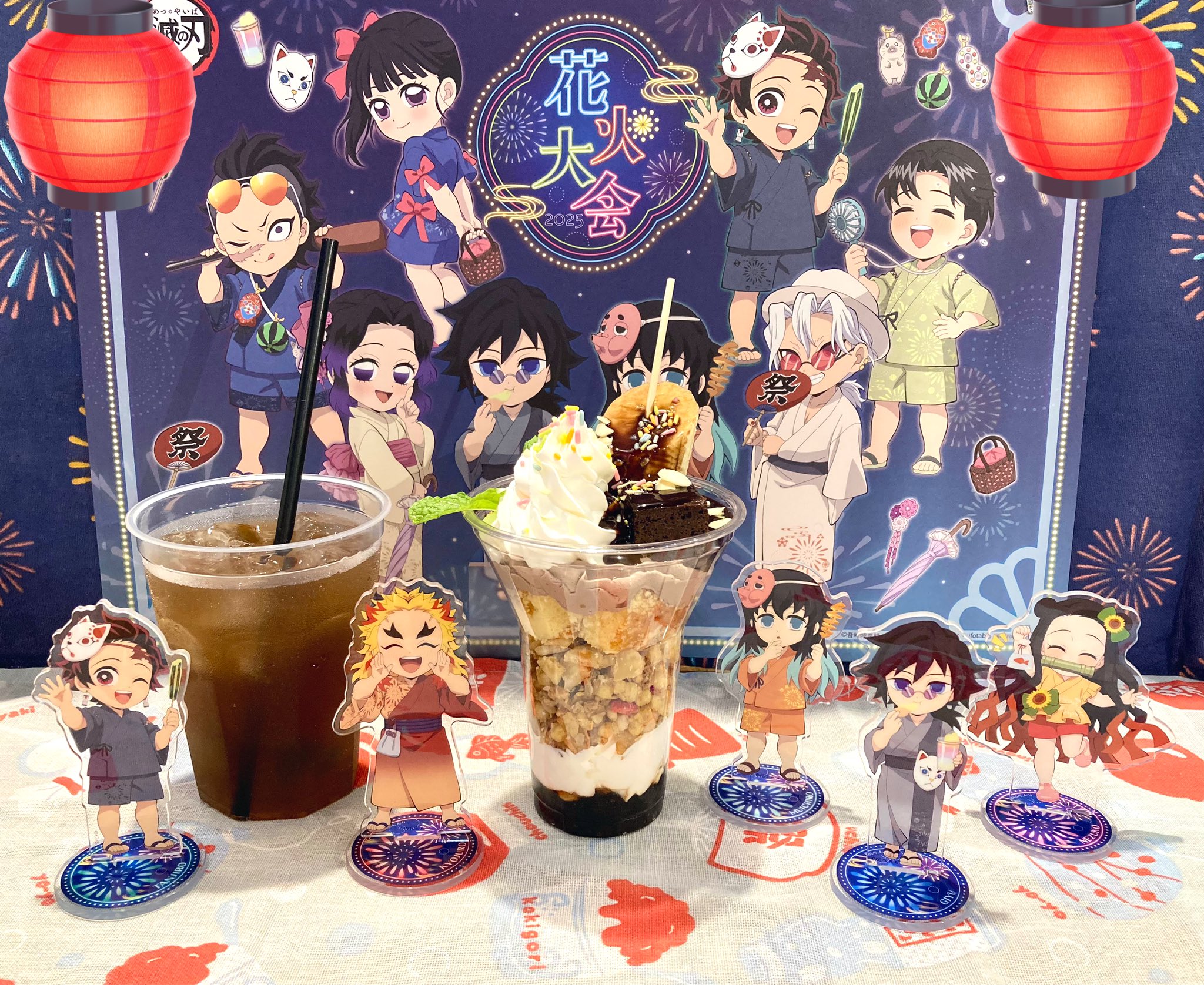 鬼滅の刃　花火大会　後期　ポストカード　コンプセット 鬼滅の刃 ufotable 花火大会後期 ポストカード 時透無一郎 宇髄