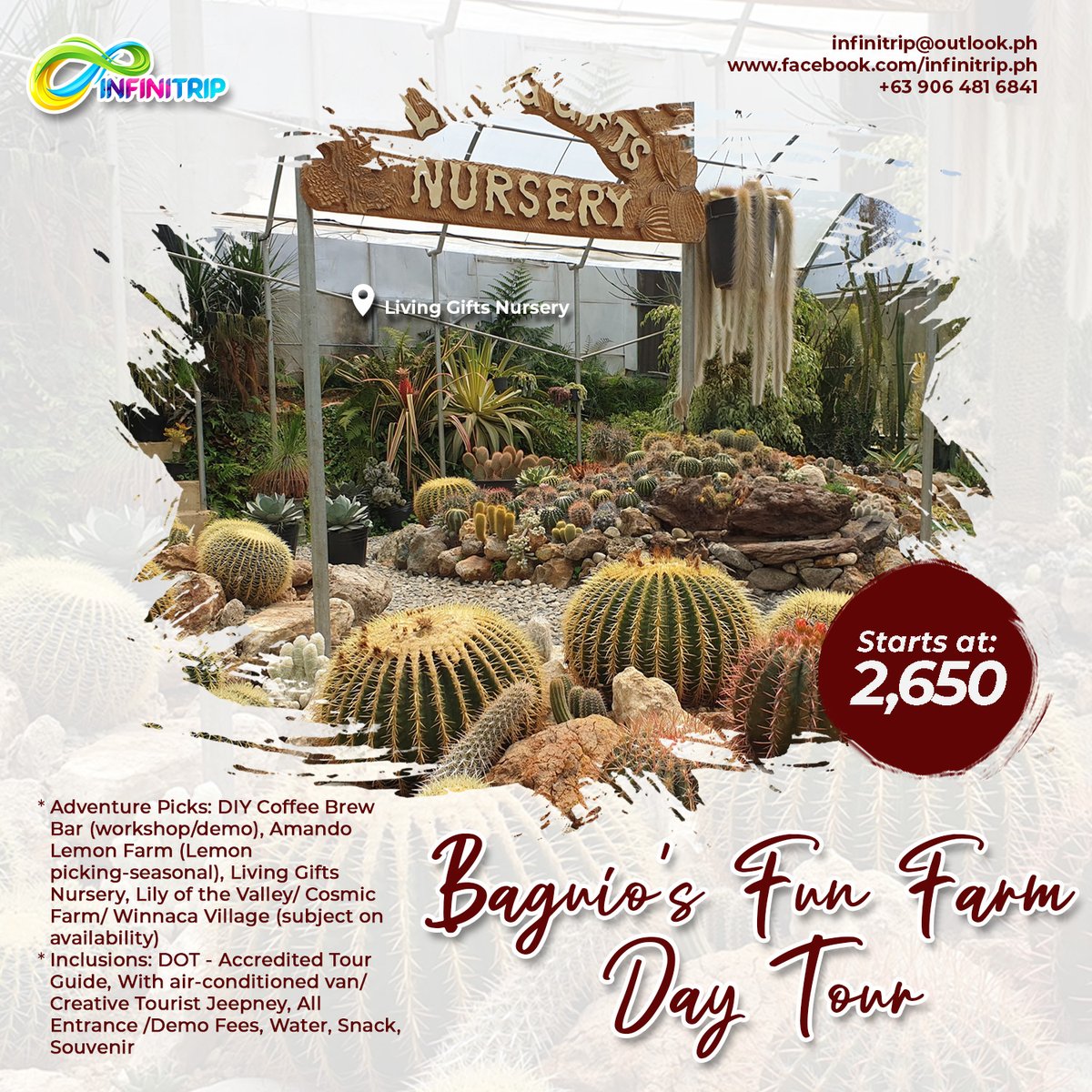 infinitripPH's tweet photo. CORDILLERA ADVENTURES AWAIT! ⛰️✨
🌄 2D1N Maligcong Mt. Province Tour
🏞️ 3D2N Baguio &amp; Sagada Tour
🏯 4D3N Ifugao UNESCO Heritage Tour
🐑 Baguio Fun Farm Day Tour
📧 infinitrip@outlook.ph
📱 +63 906 481 6841
#Cordillera #Sagada #Ifugao #Baguio #Infinitrip #TravelPhilippines https://t.co/S1Ido0xlk9