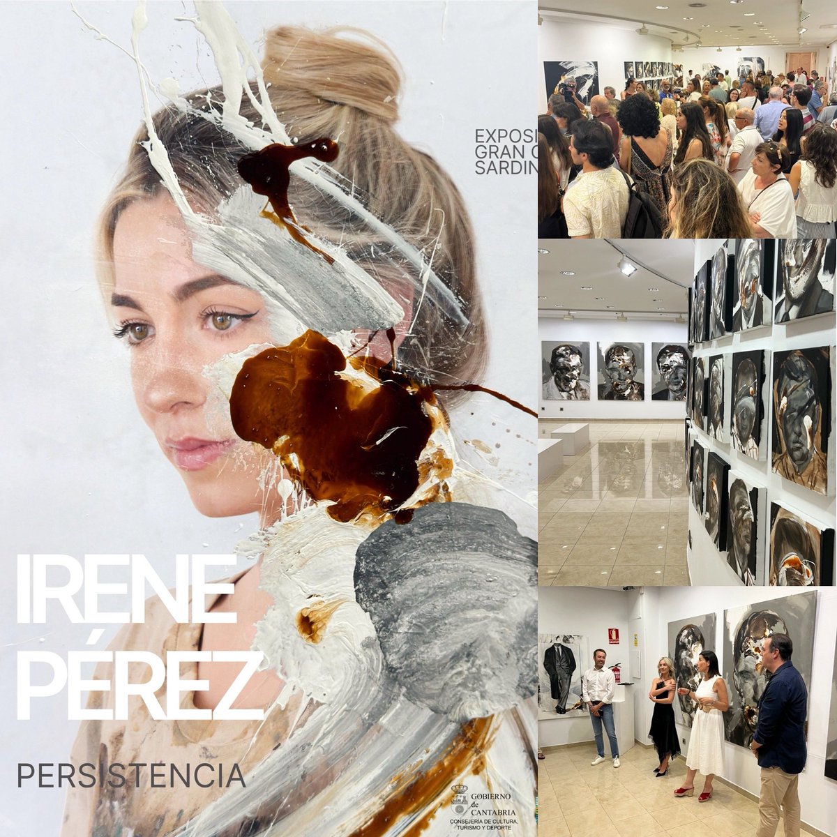 La exposición de la pintora <a href="/ireneperez_art/">Ireneperezart</a> está gustando mucho y la respuesta del público está siendo muy positiva en todas las visitas y encuentros que la pintora está realizando mostrando y hablando de su obra. Hasta el 14 de Septiembre, todos los días en horario de tarde.