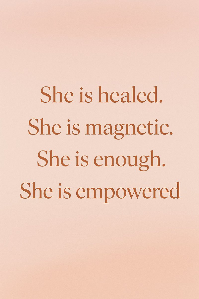 theabyneza's tweet photo. Week 3 of Affirm Your Mind August 
We’ve been planting seeds of positivity and the glow is undeniable ✨. Let’s keep choosing thoughts that heal, empower &amp; elevate us 🌱.
What’s one mindset shift you’ve noticed so far? Share below ⬇️
#AffirmYourMindAugust 
#wellnesswithHerClub https://t.co/rUR35h883D
