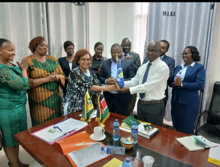 🏥 Today at <a href="/mlkhospital/">Mama Lucy Kibaki Hospital</a>, we welcomed our new CEO, Mr. Fredrick Obwanda, in a warm handover presided over by the former CEO, Board Chair &amp; senior staff. Exciting times ahead! #HealthcareLeadership #CommunityCare"