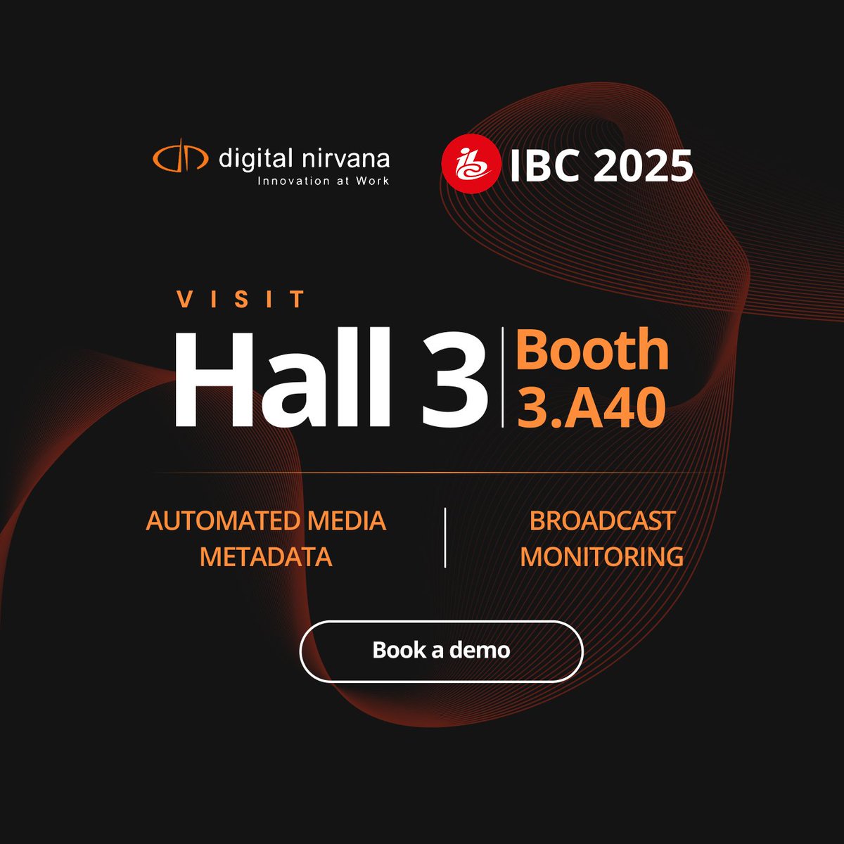 Walking the floor without a plan means missing the tech your team actually needs. 
MetadataIQ and MonitorIQ are built for speed, scale, and clarity. 

Lock in your demo now vist.ly/43tu5/ibc-2025 Learn more: vist.ly/43tu5

#IBC2025 #DigitalNirvana #MetadataIQ