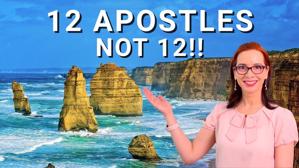 Explore the geology of the 12 Apostles in Australia, learning about their creation, the ongoing erosion shaping them today, and the surprising discovery of the Drowned Apostles beneath the sea! - Video here:  youtu.be/KTCebY-WjeE  #12ApostlesAustralia #NaturalWonders #Erosion