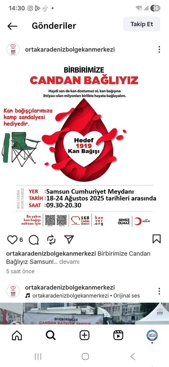 egoatakum's tweet photo. #BirbirimizeCandanBağlıyızSamsun 
@Kizilay @KanverOrg https://t.co/sD4CBxF64a