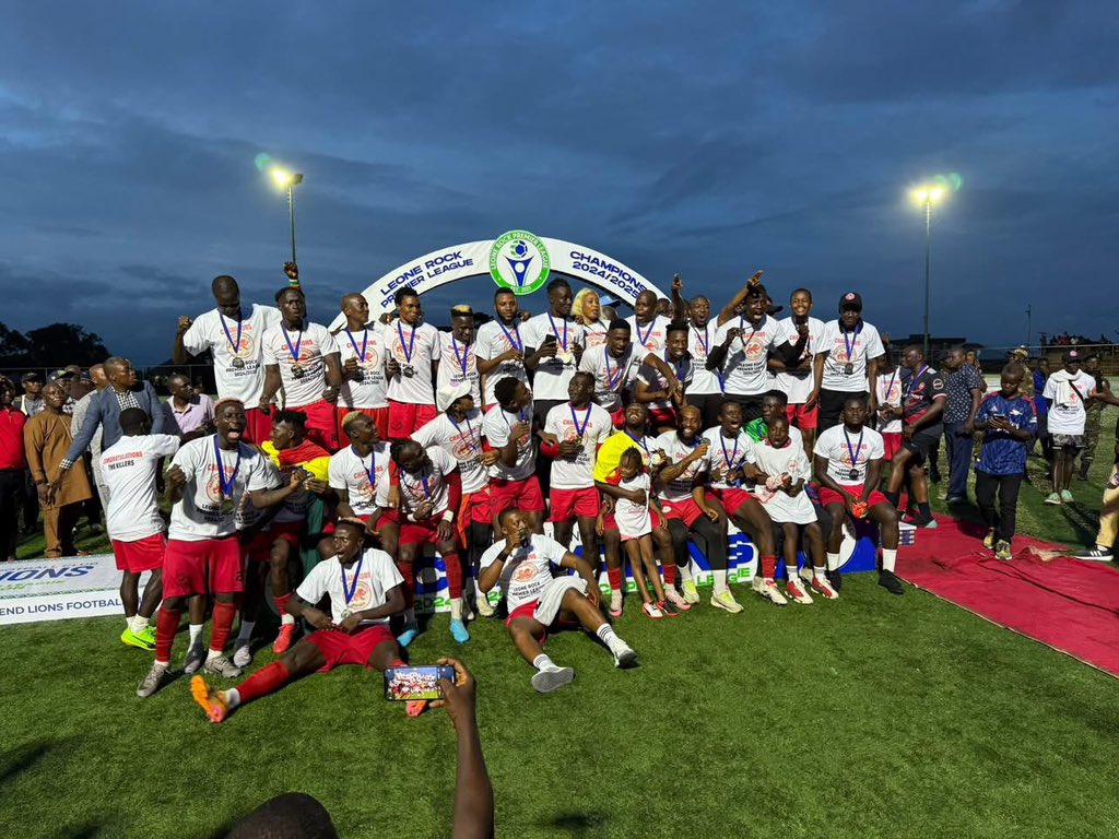 SL Premier League Board (@slplboard) on Twitter photo Congratulations, <a href="/EELions/">East END LIONS FC</a>. Leone Rock Premier League champions 2024/25 season. ๐๐๐ Congratulations, <a href="/EELions/">East END LIONS FC</a>. Leone Rock Premier League champions 2024/25 season. ๐๐๐