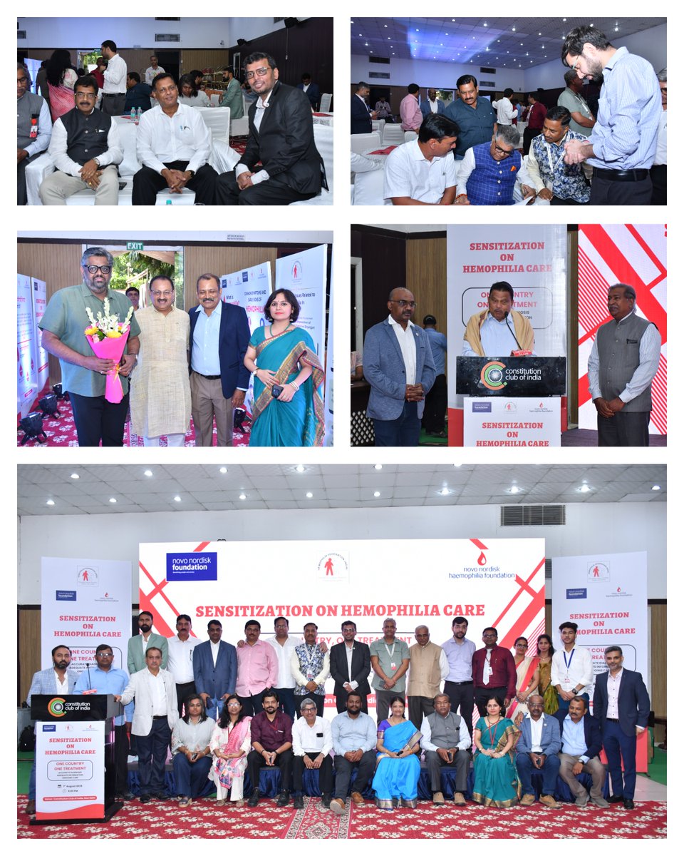 Hemophilia Federation (India) (@hemoindia) on Twitter photo Sensitization on Hemophilia Care, organized by Hemophilia Federation (India), was a success! Grateful to Hon. MPs & Union Ministers Shri Ramdas Athawale & Shri SP Singh Baghel and partners NNHF & <a href="/teamnovonordisk/">Team Novo Nordisk</a> for their support. Together towards "One Country, One Treatment"! Sensitization on Hemophilia Care, organized by Hemophilia Federation (India), was a success! Grateful to Hon. MPs & Union Ministers Shri Ramdas Athawale & Shri SP Singh Baghel and partners NNHF & <a href="/teamnovonordisk/">Team Novo Nordisk</a> for their support. Together towards "One Country, One Treatment"!