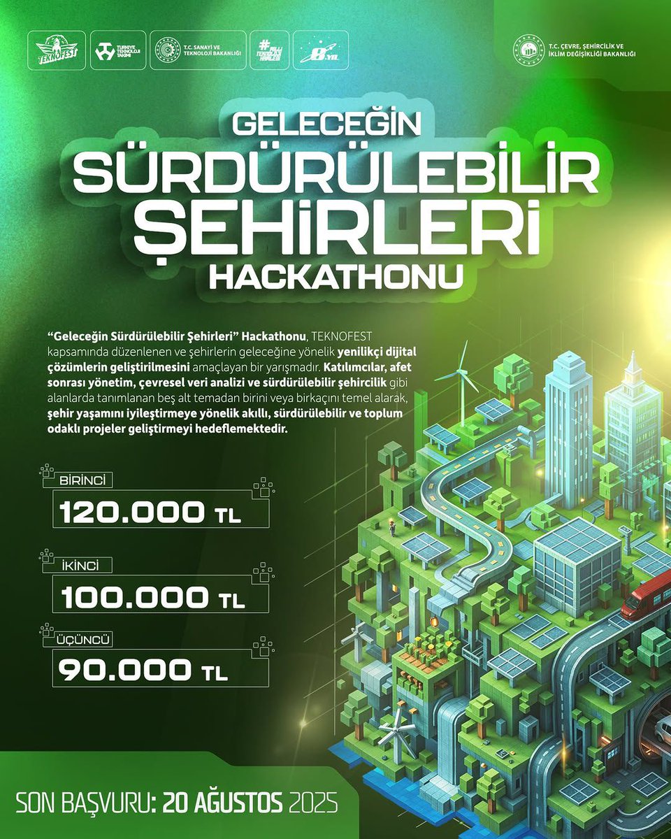 TEKNOFEST 'Geleceğin Sürdürülebilir Şehirleri Hackathonu'