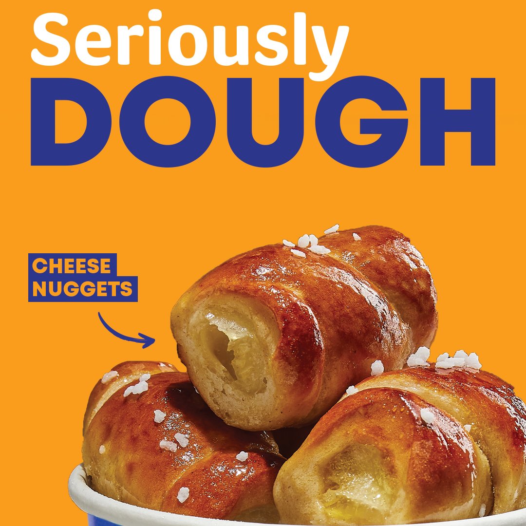 We need to talk about Auntie Anne's Cheese Pretzel Nuggets. Seriously.