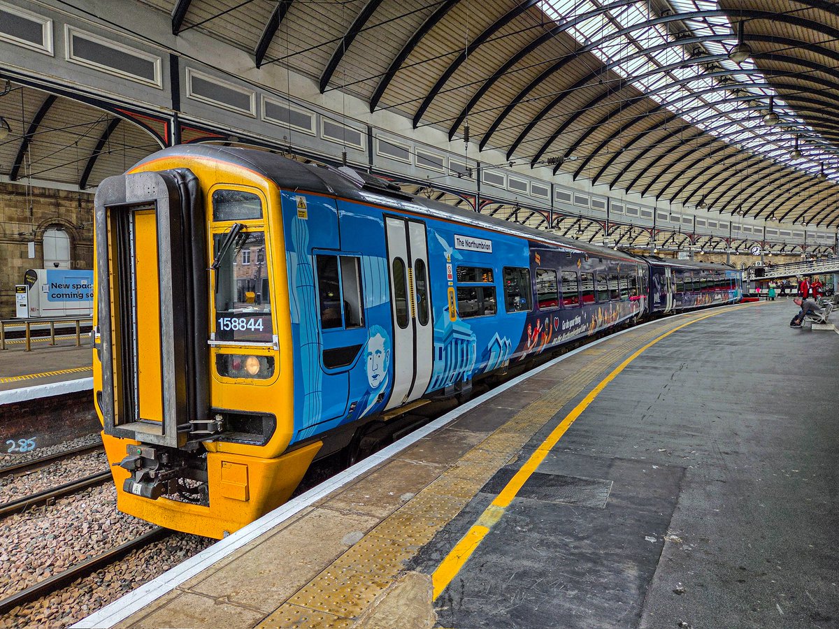 Christopher Collins (@chriscollins462) on Twitter photo I can never escape this damn train 🤣
Once again, here's <a href="/northernassist/">NORTHERN 🚆</a> 158 844 "The Northumbrian", all locked up and ready to go with 1N61 to Carlisle. I can never escape this damn train 🤣
Once again, here's <a href="/northernassist/">NORTHERN 🚆</a> 158 844 "The Northumbrian", all locked up and ready to go with 1N61 to Carlisle.