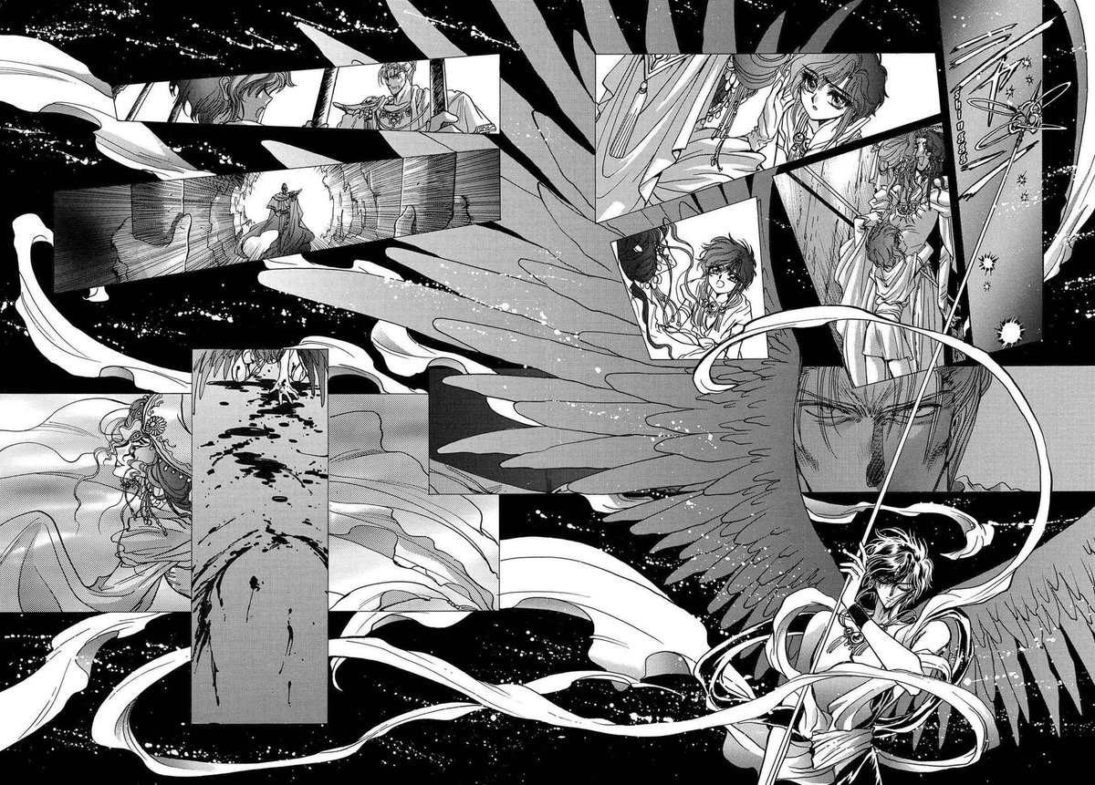 1ansi's tweet image. RG Veda was an amazing introduction to CLAMP. Excited for more works