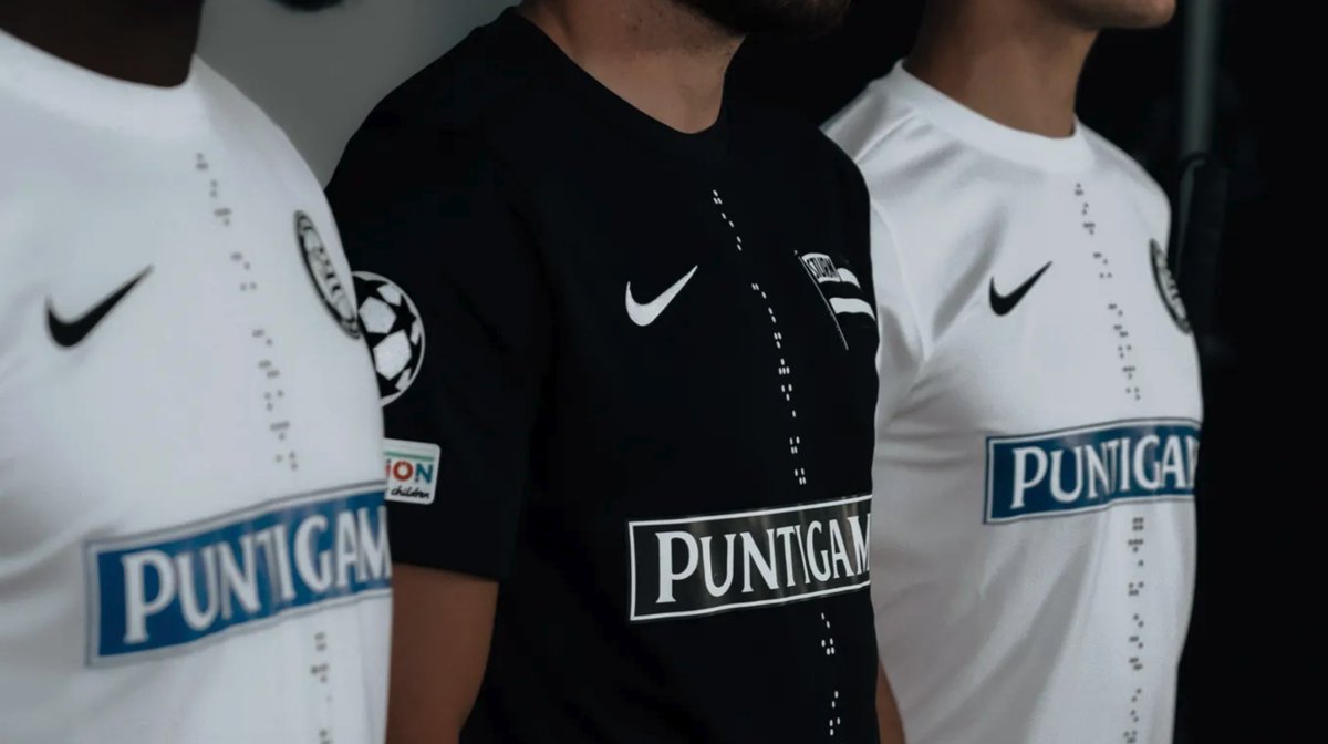 SKシュトゥルム・グラーツは25/26ヨーロッパカップ用ユニフォームを