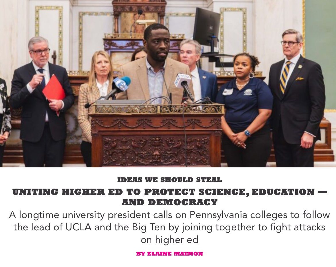 CMThomasPHL's tweet image. Typically my focus within education is traditional K-12 and college prep. 

But with the historic attacks on institutions of higher learning, the @PHLCouncil committee on Education convened the first ever Higher Education Academia Task Force.