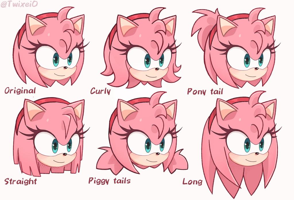 This...? My take on Amy's hairstyles *⁠.⁠✧