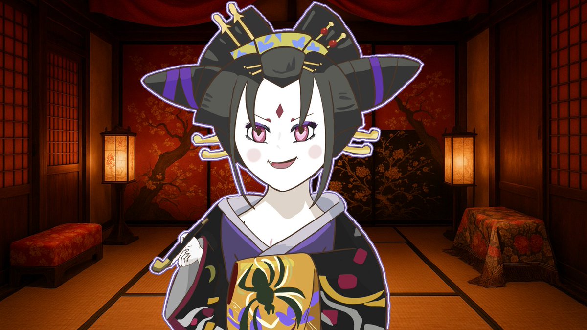Shobonkun_'s tweet photo. やっと完成しました🙌
私は絵を描くのが遅いので、日曜日に宣言してから毎日1時間ずつ描いて…合計3日かかってます🤣
背景はAI、キャラは手描きです✍���
🕸️ #ささがね選挙 🕸️
立候補受付は
📅 8/21 23:59までです！ https://t.co/c2NTa1q6Mk
