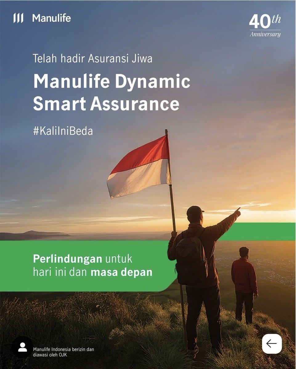 asuransipasti's tweet photo. Unit link yang kali ini, BEDA!

- Pilihan masa bayar terbatas (10 thn), atau seterusnya.
- Jaminan perlindungan terus aktif (no lapse guarantee) dlm 25 tahun jika investasi tidak sesuai ekspektasi.
- Bonus loyalitas sebesar premi dasar 10 tahun di thn ke-25.

#manulife 
#unitlink https://t.co/clueK5TKz9