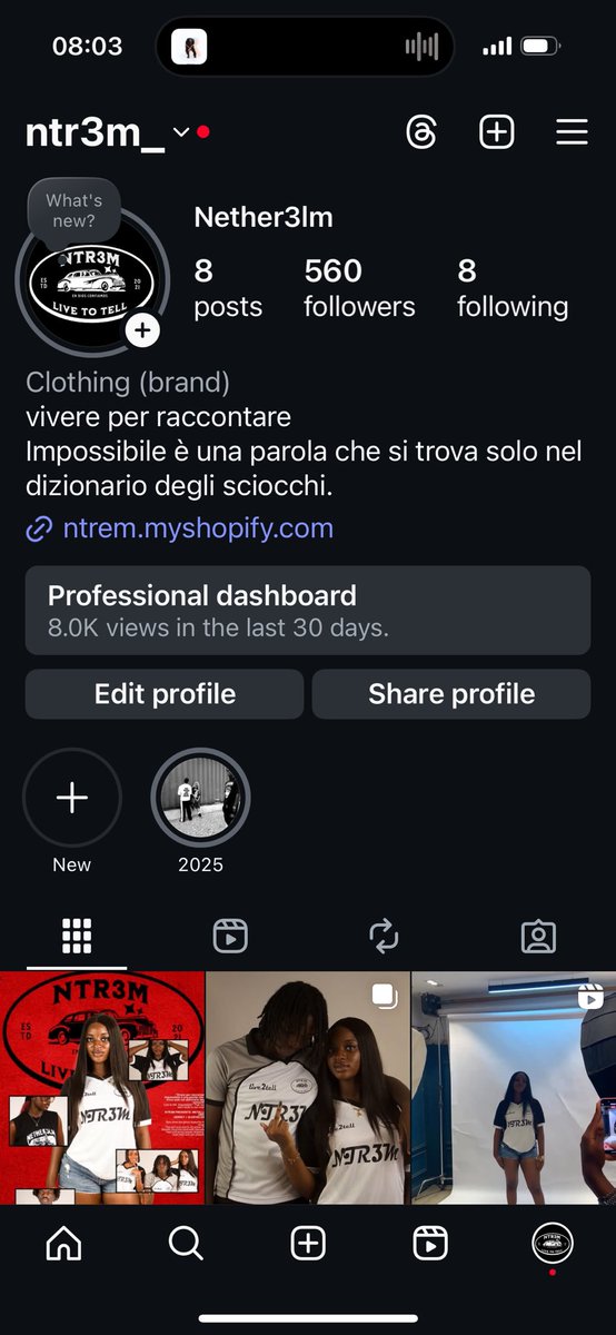 TimsNtr3M's tweet photo. Fuck meta, Fuck instagram 
Old page gone 
New page up! 
Give away at every 100 followers!

https://t.co/k7TOG5kRH1 https://t.co/UfmEtQJJKC