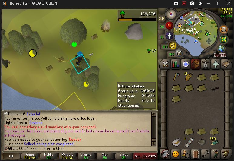 C0L1N_osrs's tweet image. Started a GHCIM