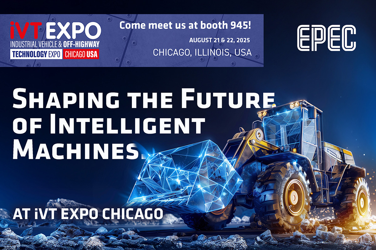 Empowering Intelligent Off-Highway Machines at iVT Expo Chicago!
📍 Visit us at Booth 945 and discover how our combined expertise accelerates machine development and delivers real-world value.
We look forward to connecting with you in Chicago!
#Epec #iVTExpo #SmartMachines