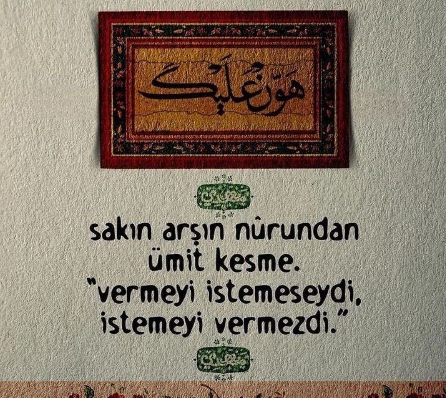 Hasansalih571's tweet photo. "vermeyi istemeseydi,
istemeyi vermezdi." https://t.co/puBMUqZ7yi