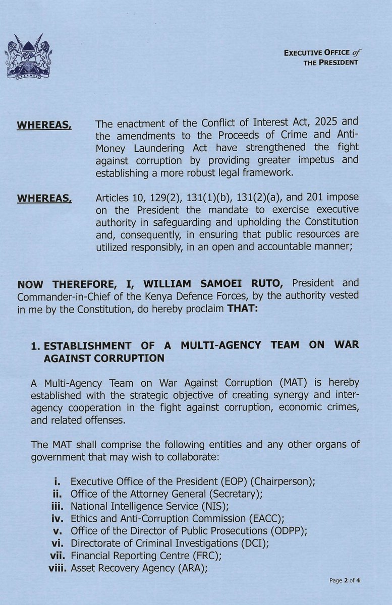 State House Kenya tweet media