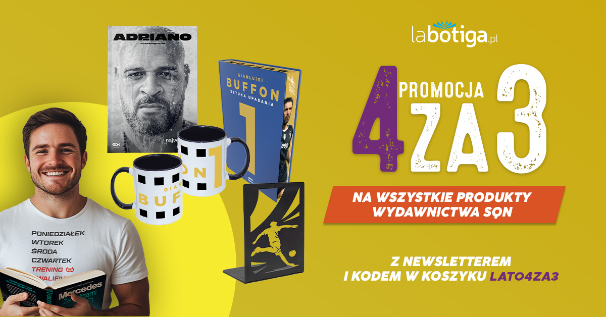 Mikrofutbol (@mikrofutbol) on Twitter photo 📚W księgarni LaBotiga trwa nadal promocja, która obejmuje wszystkie książki, e-booki i gadżety piłkarskie wydawnictwa SQN <a href="/SQNPublishing/">Wydawnictwo SQN</a>
➡️ bit.ly/mikro-LATO4ZA3
Przy 4 produktach w koszyku, jeden, najtańszy jest za darmo z kodem: LATO4ZA3
#reklama 📚W księgarni LaBotiga trwa nadal promocja, która obejmuje wszystkie książki, e-booki i gadżety piłkarskie wydawnictwa SQN <a href="/SQNPublishing/">Wydawnictwo SQN</a>
➡️ bit.ly/mikro-LATO4ZA3
Przy 4 produktach w koszyku, jeden, najtańszy jest za darmo z kodem: LATO4ZA3
#reklama
