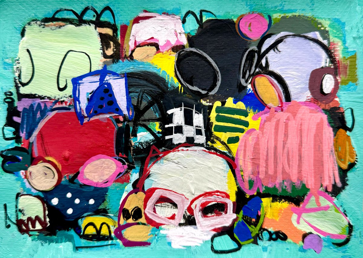 artsbyamanda's tweet photo. The kind of moment you wish could stretch a little longer.
#art #abstractart #abstractexpressionism #abstractfigures #painting https://t.co/Env9iBrmC0
