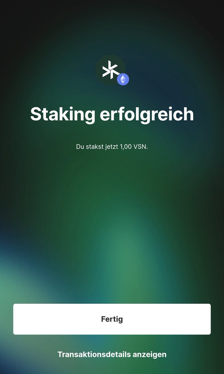 swisscryptonews's tweet photo. Anleitung für DeFi Wallet von @Bitpanda_global :

1️⃣ Bitpanda DeFi Wallet downloaden
2️⃣ Fiat oder Krypto einzahlen
3️⃣ Swap → zu $VSN tauschen &amp; direkt ins Staking schicken (~10% APY)

@vsntoken #VSNstaking #VSN #BitpandaWeb3 #Bitpanda https://t.co/FO23S9Q7bE