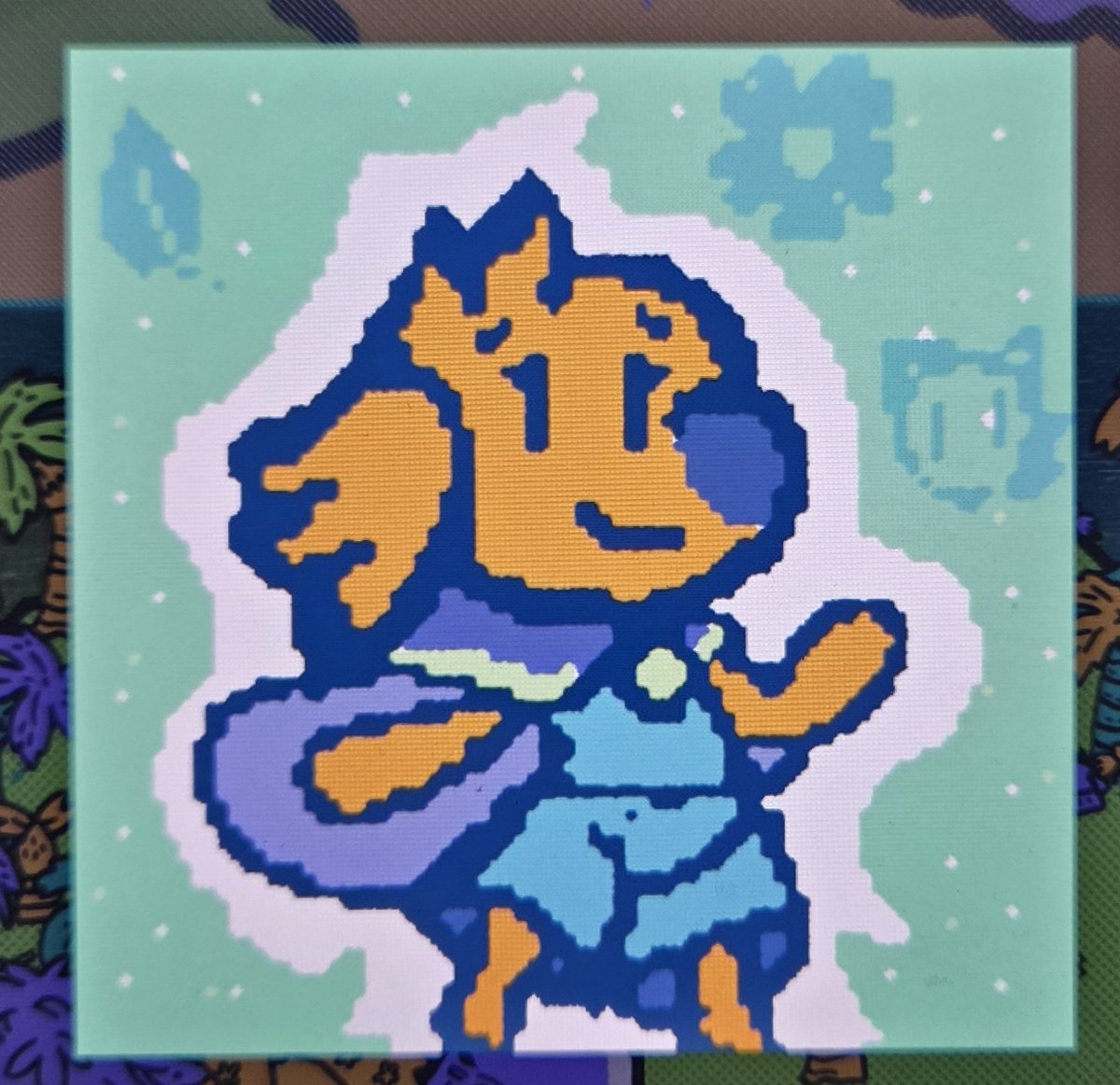 Chicory: A Colorful Tale is one of the best experiences I've ever had!

So here's an in-game drawing of the main character (who, of course, I named Sandwich)
#ChicoryAColorfulTale