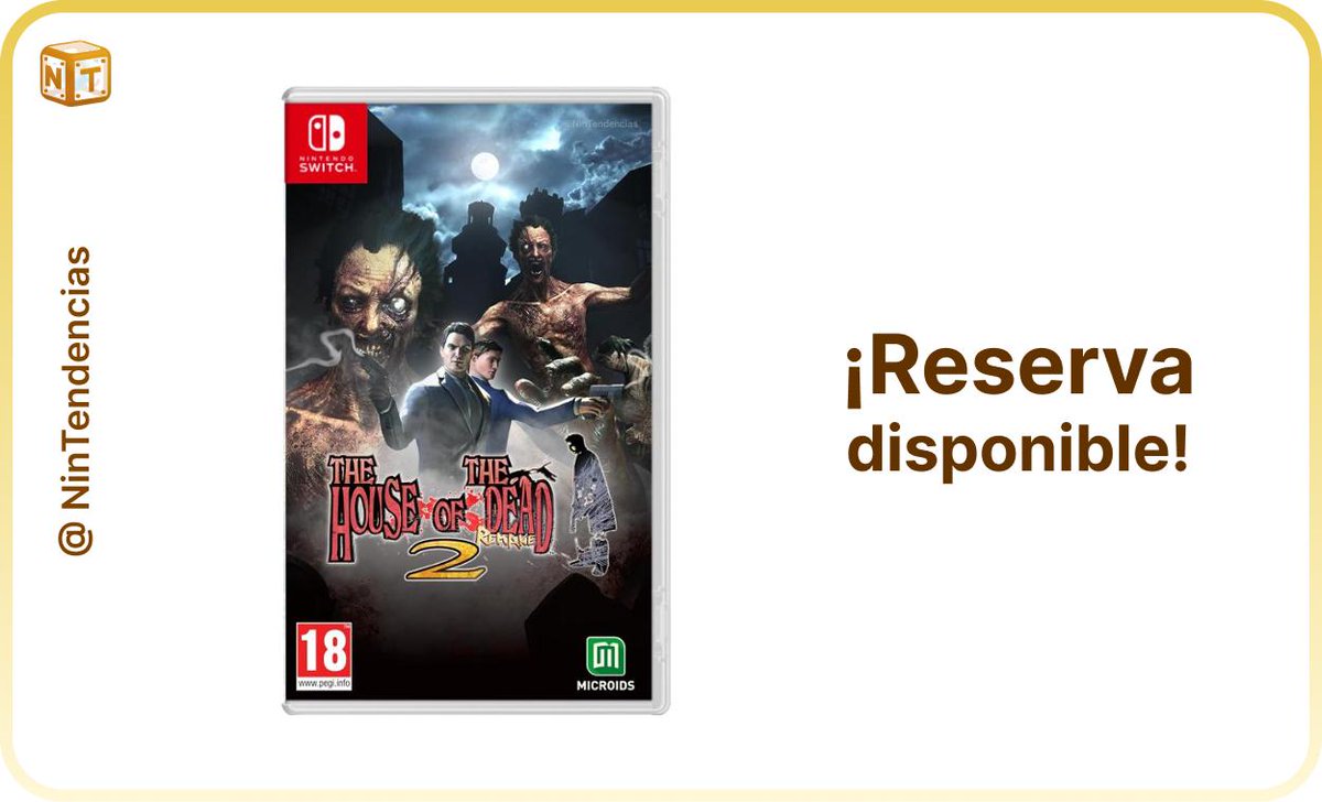 House of the Dead 2: Remake ¡ya disponible para reserva en Amazon! Llegará el 6 de noviembre

✅ Ahora: 39,99€

➡️ amzn.to/474j4Gy

ℹ️ Recuerda que Amazon no cobra nada por reservar y mantiene el precio más bajo hasta la salida.