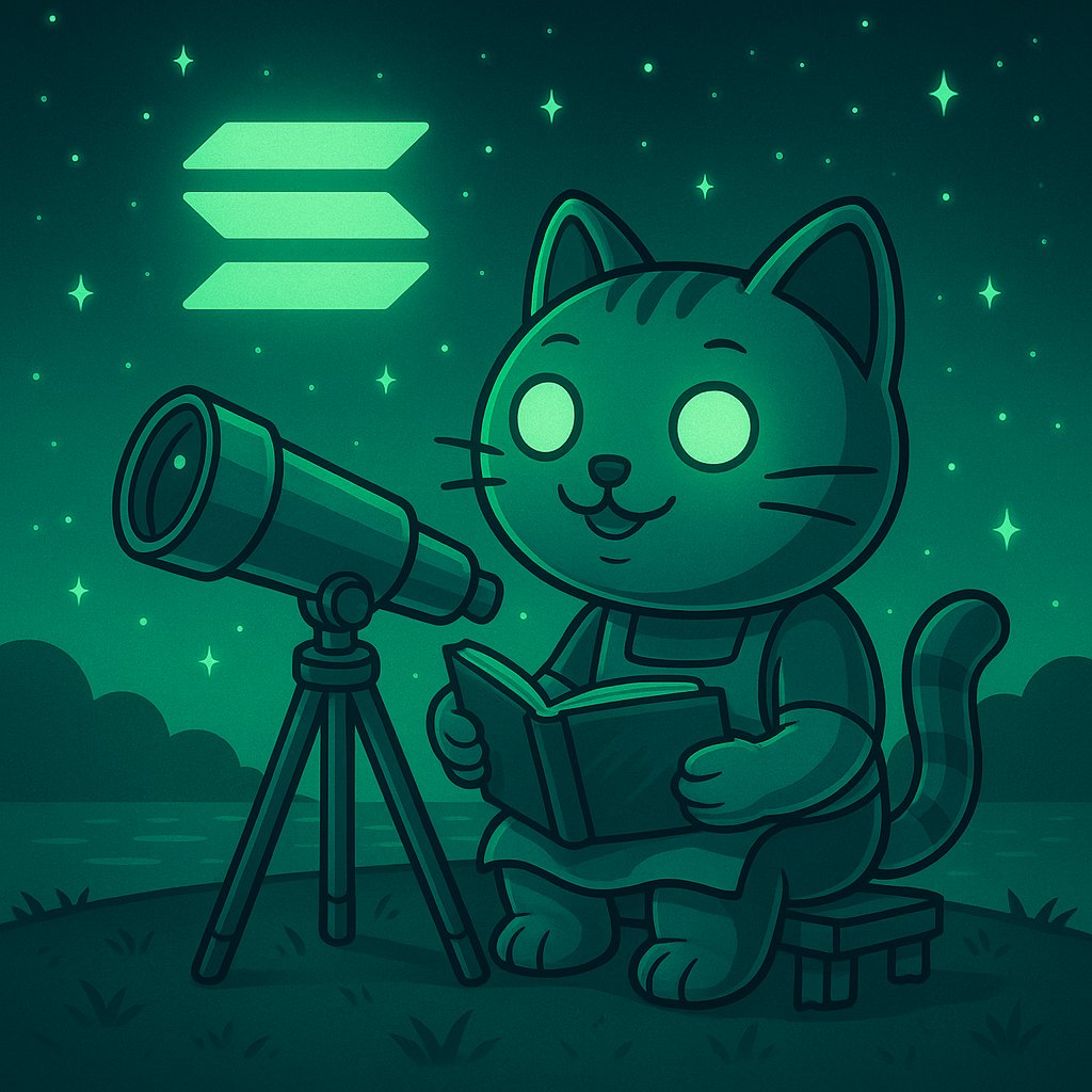 cryptosignsclub's tweet image. GM!

Even the stars line up when you look close enough 🌌

#sol #solana #memetrack #kol #calltobuy #calltosell #trading #trade #pumpfun