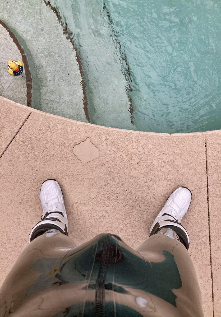 Pool’s looking pretty good💦🐾