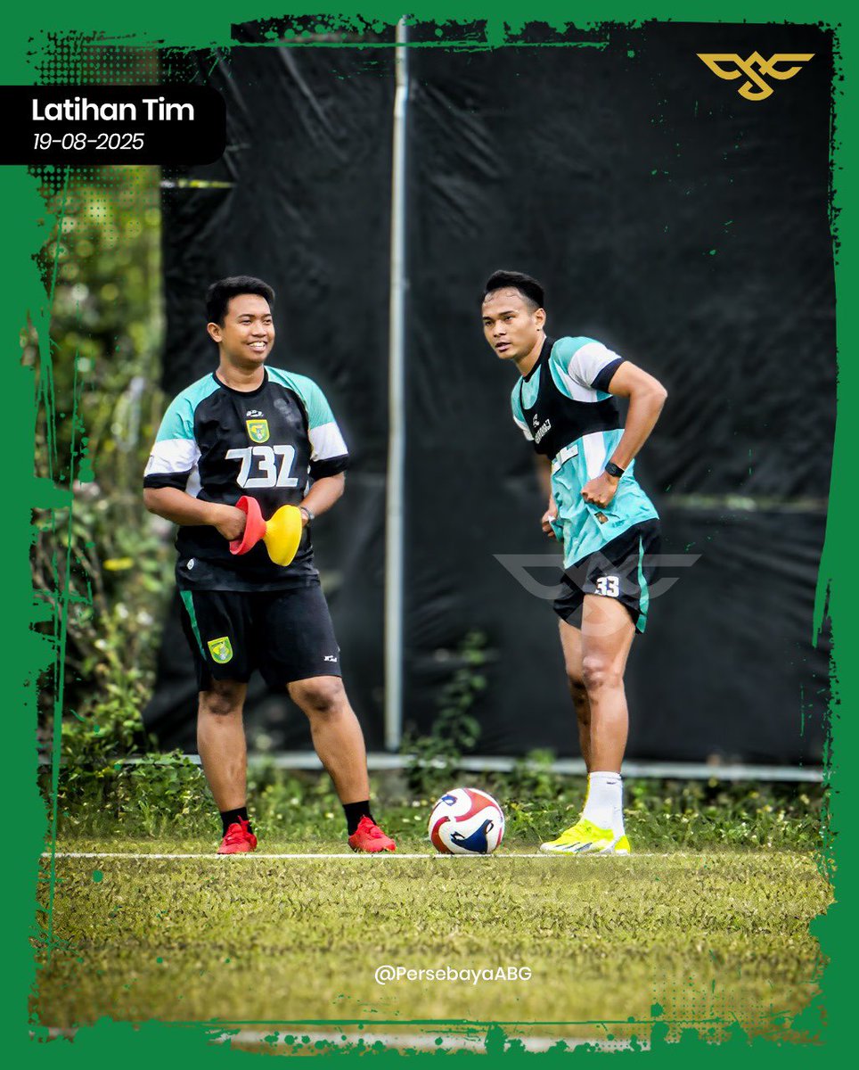 Rek.....
tadi abgmin berkesempatan mampir lihat latihan sore ne <a href="/persebayaupdate/">Official Persebaya</a> , alhamdulillah masio sempet gerimis tapi para pemain persebaya tetep semangat persiapan untuk pertandingan lawan bali utd malam minggu nanti....

seng bikin seneng melihat langsung kondisi Rivera,