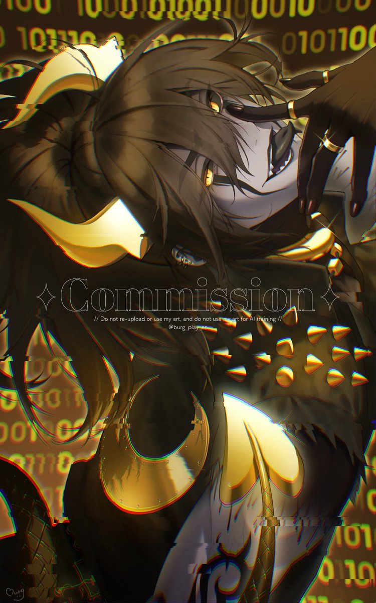 💚Commission for SKEITH//bf 🖤
#VGenComm #Commission