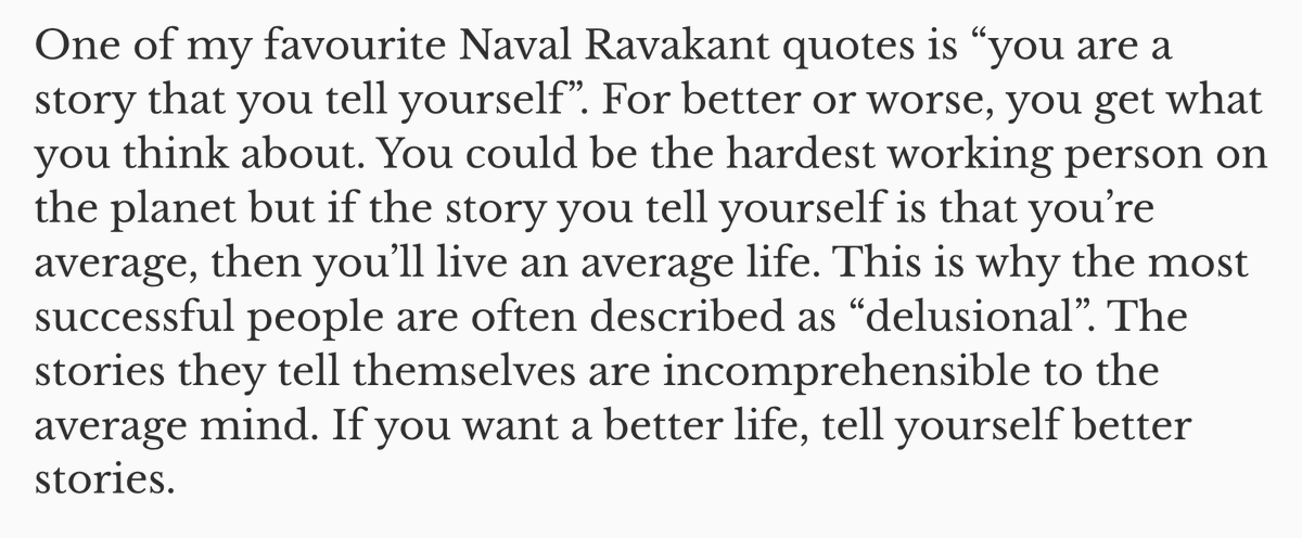 Tell better stories. Live a better life.