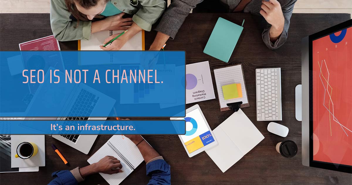 If you’re treating #SEO as “just another marketing tactic,” you’re leaving opportunity on the table. Read our latest article to find out how to build SEO as an infrastructure that drives long-term growth for your business.

bit.ly/3JknSxB

#SEOBlog #SEOStrategy